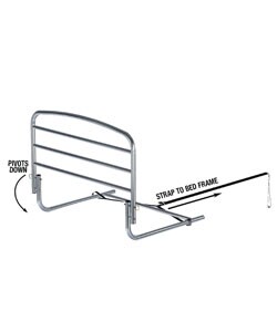 Standers Safety Bed Rail and Caddie