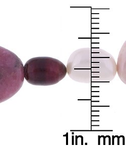 Assorted Color Freshwater Pearl Necklace (Case of 3)