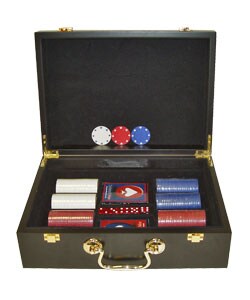 Premium Las Vegas 500-piece Wood Poker Chip Set