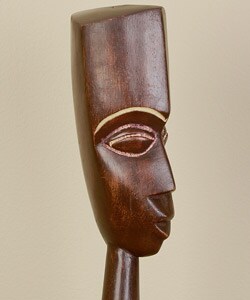 Handmade African Queen Sculpture (Ghana)