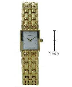 Seiko Women's Mother of Pearl Dial Goldtone Watch