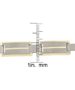Sabona Titanium Dress Duet Magnet Bracelet