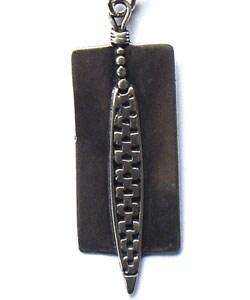 Sterling Silver Tree Leaf Necklace (Israel)