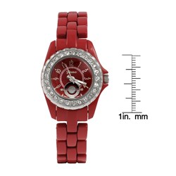 Geneva Platinum Women's Rhinestone Fashion Watch