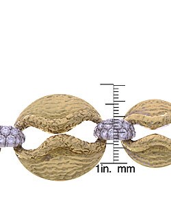 18k Yellow Gold and 4.0ct Diamond Bracelet