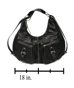 Chinese Laundry Double Pocket Large Handbag