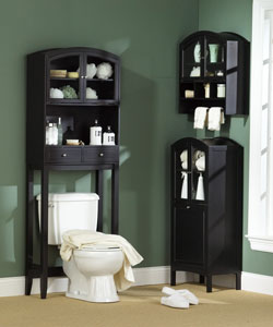 Black Arch Top Hamper