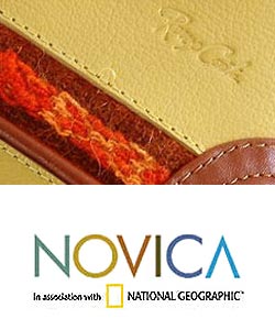 Leather Inca Gold Shoulder Bag (Peru)