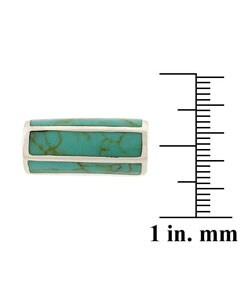 Sterling Silver Turquoise Inlay Ring