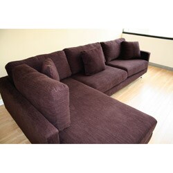 Preston Twill 2-piece Sectional Sofa