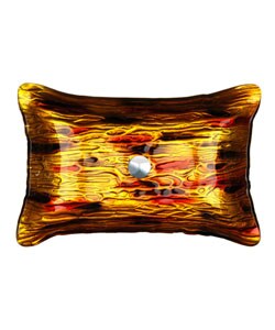 Fontaine Lava Flow Glass Vessel Bathroom Sink