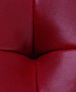 Chicago Burnt Red Leather Barstool