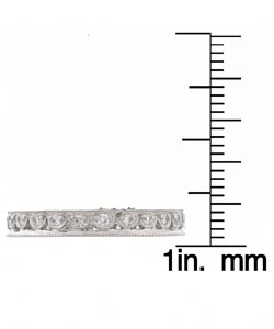 Tacori Platinum 1/4ct TDW Diamond Eternity Wedding Band (G, VS)
