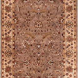 Hand-tufted Camelot Collection Wool Rug (6' x 9')