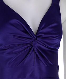 Donna Morgan Regal Twist Front Cocktail Dress