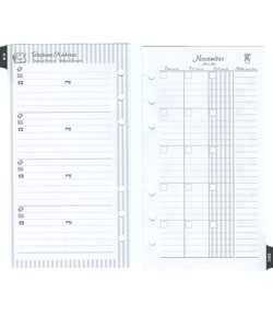 Day Planner Organizer Agenda Phone Book