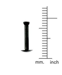 316L Surgical Steel 16-gauge Bar Body Jewelry (Case of 3)
