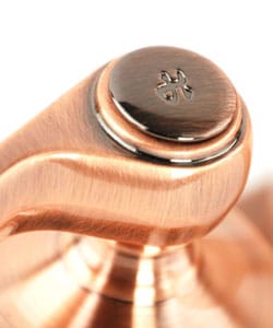 Fountain Cove Centerset Bathroom Sink Faucet (Antique Copper)