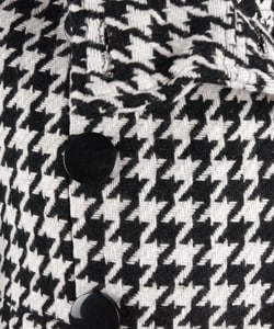 Scooter Brown Wool Houndstooth Pant Coat