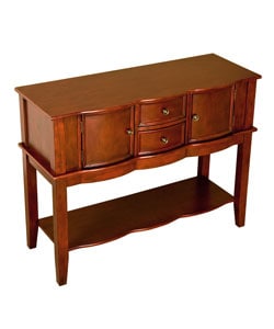 Scalloped Front Console