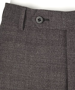 Burberry Men's Grey Wool Dress Pants