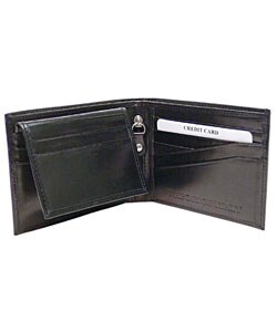 BT Napoli of Italy Men's Leather Bi-Fold Wallet