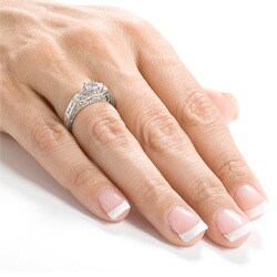 14k White Gold 3/4ct TDW Brilliant Diamond Ring (H-I, I1-I2)