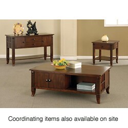 Grid Design Coffee Table