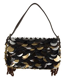 Fendi Embellished Brown 'Mama' Bag