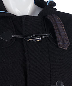 Alexander Julian Men's Wool Hooded Duffle Coat