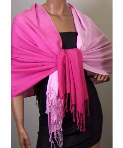 Super Soft Ombre Faux Pashmina Shawls (Pack of 3)