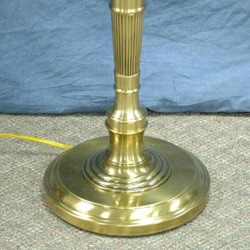 Stiffel Floor Lamps Brass on Stiffel Antique Brass Gallery Floor Lamp   Overstock Com