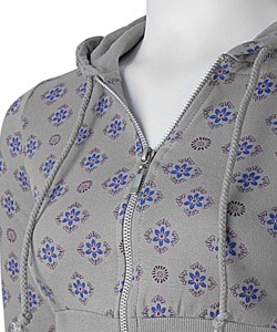 Energie Crop Zipper-front Junior's Hoodie