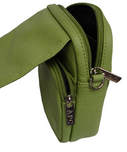 Amerileather Contemporary Leather Travel Pouch