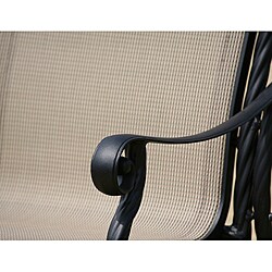 Black 7-piece Milan Dining Set