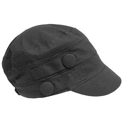 Adi Designs Cotton Canvas Fashion Military Cap