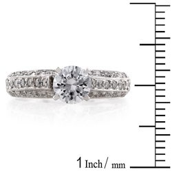 18k Gold 4/5ct TDW Diamond Engagement Ring (H-I, SI1-SI2)