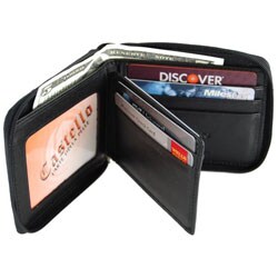 Romano Billfold Zip-around Wallet