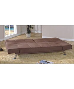 Six-position Micro-suede Sofa Bed/ Loveseat