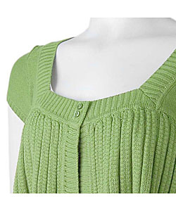 Ci Sono by Adi Cap Sleeve Baby Doll Sweater
