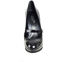 Sergio Rossi Women's Charcoal Patent Leather Pumps
