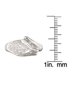 18k White Gold 1/4ct TDW Diamond Panther Ring