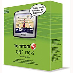 TomTom ONE 130-S 3.5-inch Portable GPS Navigator