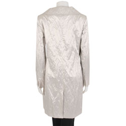 Tahari by Elie Tahari Women's Snap-front Spring Walking Coat