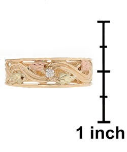 Black Hills Gold Diamond Ring