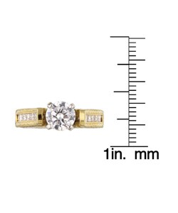 Tacori Platinum 1/2ct TDW Diamond Engagement Ring (G, VS)