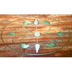 Handcrafted Brass Stitch Box (India)