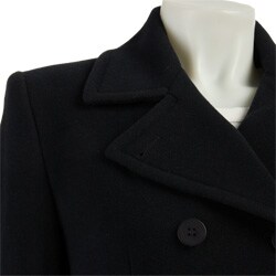 Jones New York Women's Wool Blend Peacoat