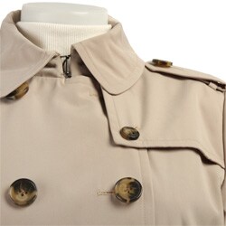 London Fog Women's Double-breasted Trench Coat