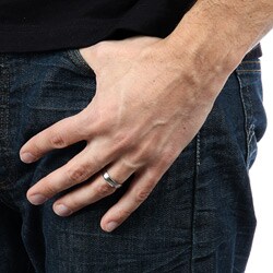 Stainless Steel Dual Polished Beveled Edge Ring